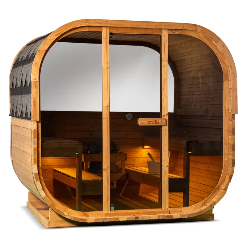 Outdoor Cube Sauna - Image 2