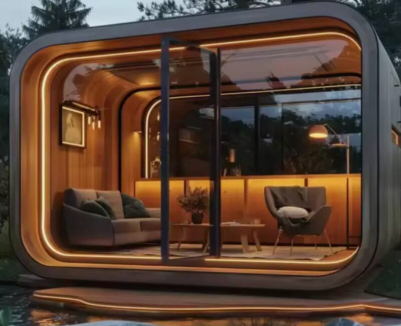 Luxury Prefab Space Capsule Cabin