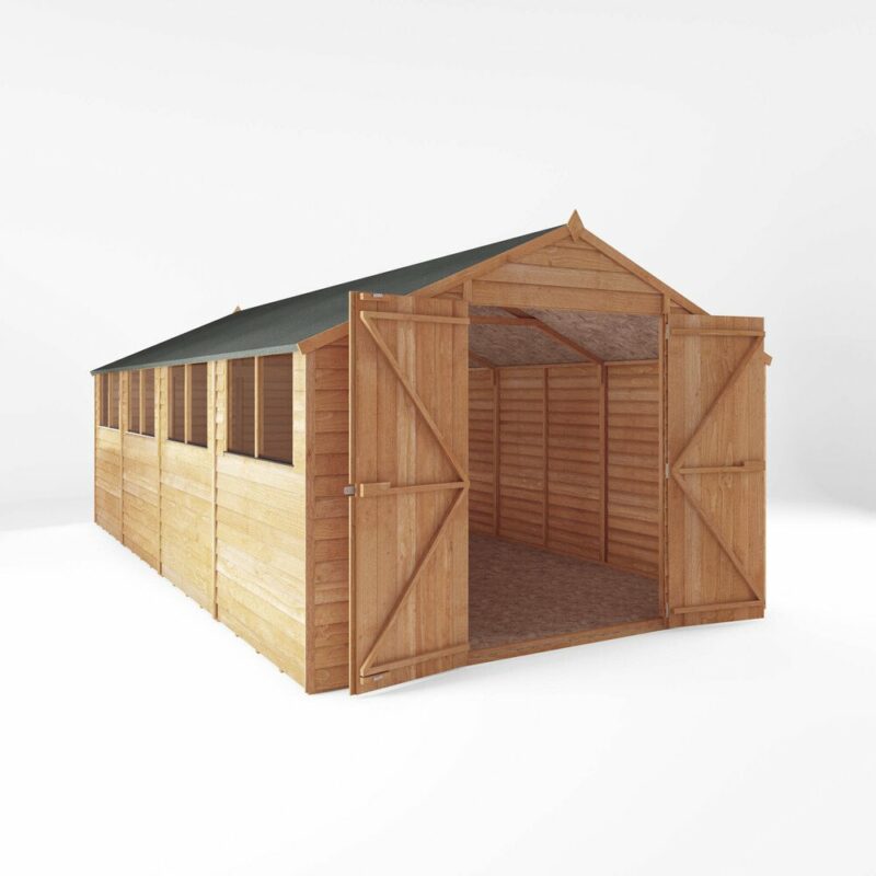 Mercia Modular Overlap Garden Shed 20FT X 10FT - Image 7