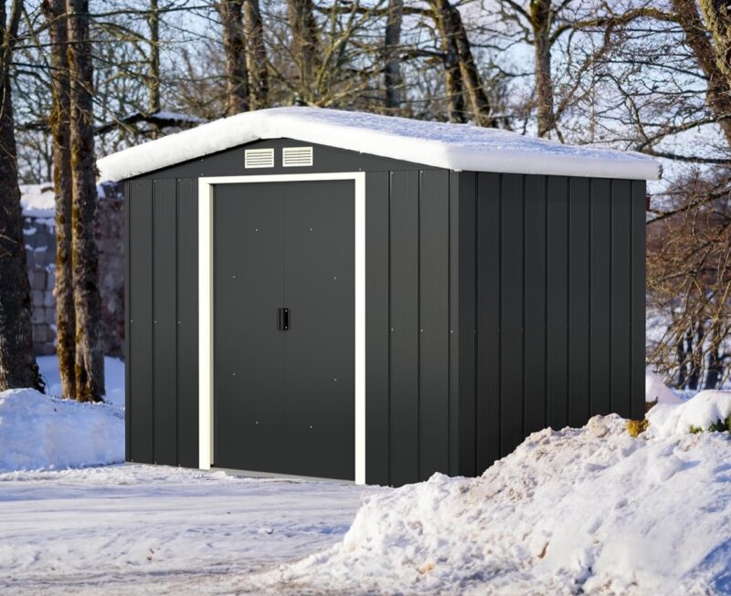 Metal Garden Storage Shed 8 x 6 - Image 2