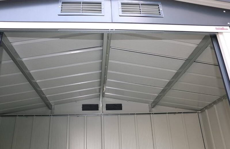Metal Garden Storage Shed 8 x 6 - Image 7