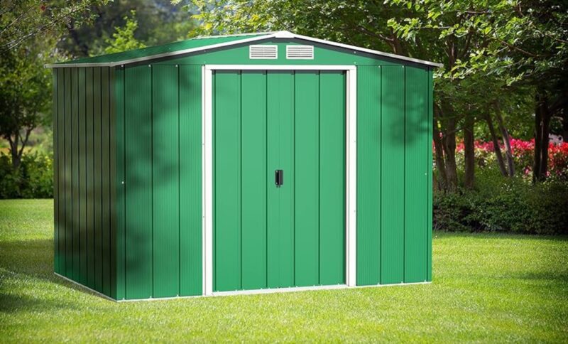 Metal Garden Storage Shed 8 x 6 - Image 4