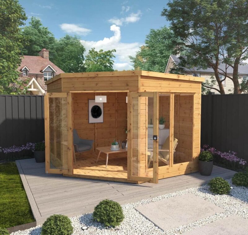 9 x 9 Premier Corner Summerhouse
